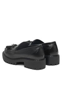 DeeZee Loafersy 62010D 3 Czarny. Kolor: czarny. Materiał: skóra