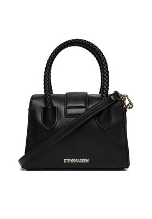 Steve Madden Torebka Bohan SM13001728 Czarny. Kolor: czarny. Materiał: skórzane