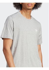 Adidas - adidas T-Shirt Trefoil Essentials A4865 Szary Regular Fit. Kolor: szary. Materiał: bawełna #5