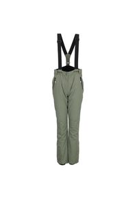 PEAK MOUNTAIN - Spodnie narciarskie dla kobiet Peak Mountain Atozan. Kolor: zielony. Sezon: zima. Sport: narciarstwo #1