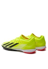 Adidas - adidas Buty do piłki nożnej X Crazyfast League Turf Boots IF0698 Żółty. Kolor: żółty. Materiał: materiał #3
