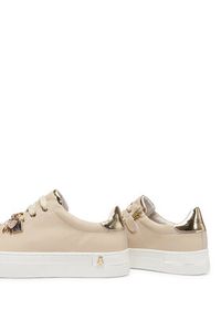 Patrizia Pepe Sneakersy PPJ900.22 Beżowy. Kolor: beżowy. Materiał: skóra