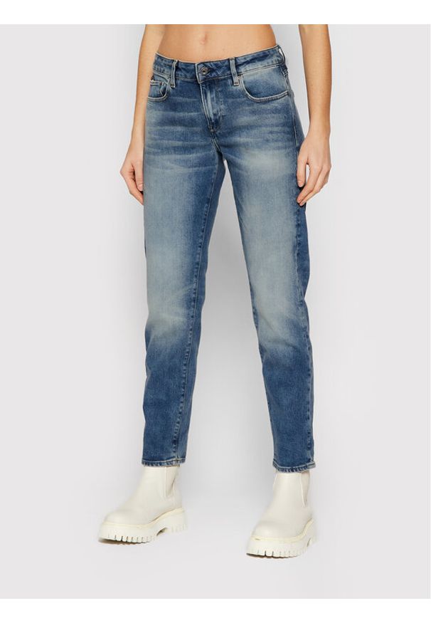 G-Star RAW - G-Star Raw Jeansy Kate D15264-C052-A802 Niebieski Regular Fit. Kolor: niebieski