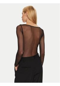 Patrizia Pepe Body 2M4400/J230-K103 Czarny Regular Fit. Kolor: czarny. Materiał: syntetyk #6