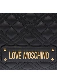 Love Moschino - LOVE MOSCHINO Torebka JC4006PP1ILA0000 Czarny. Kolor: czarny. Materiał: skórzane