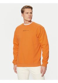 Tom Tailor Denim Bluza 1038751 Pomarańczowy Regular Fit. Kolor: pomarańczowy. Materiał: syntetyk, bawełna #1