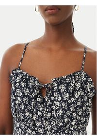 only - ONLY Sukienka letnia Nelly 15322844 Granatowy Regular Fit. Kolor: niebieski. Materiał: wiskoza. Sezon: lato #4