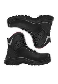 Hunter Półbuty HUNTER-SS-08 W Czarny. Kolor: czarny. Materiał: nubuk, skóra #5