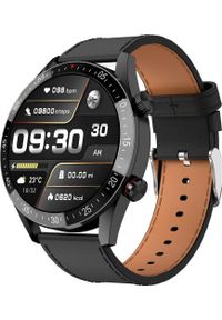 Smartwatch Gravity GT4-4 Czarny. Rodzaj zegarka: smartwatch. Kolor: czarny