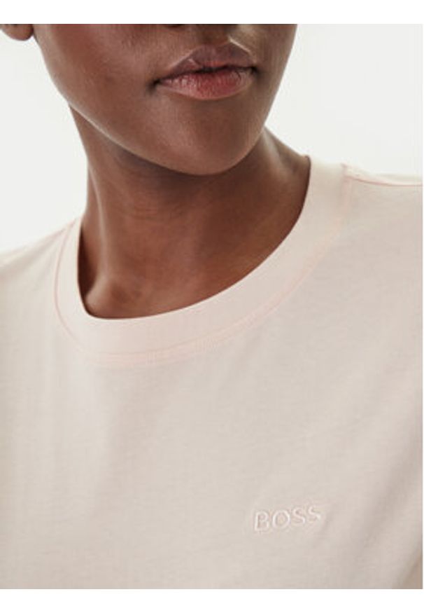 BOSS T-Shirt C_Esogo_1 50506973 Różowy Regular Fit. Kolor: różowy. Materiał: bawełna
