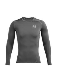 Longsleeve treningowy męski Under Armour Heat Gear Armour Comp. Kolor: szary. Długość rękawa: długi rękaw