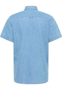 Męska koszula Mustang Style Eloy Denim Blue 1016467 5000 100. Materiał: denim #4