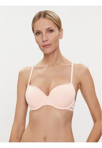 TOMMY HILFIGER - Tommy Hilfiger Biustonosz z fiszbiną UW0UW04751 Różowy. Kolor: różowy. Materiał: syntetyk