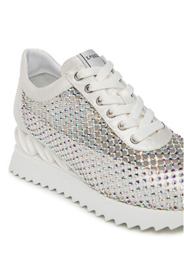 LE SILLA - Le Silla Sneakersy 6808B040ZLPPSAS Biały. Kolor: biały. Materiał: materiał
