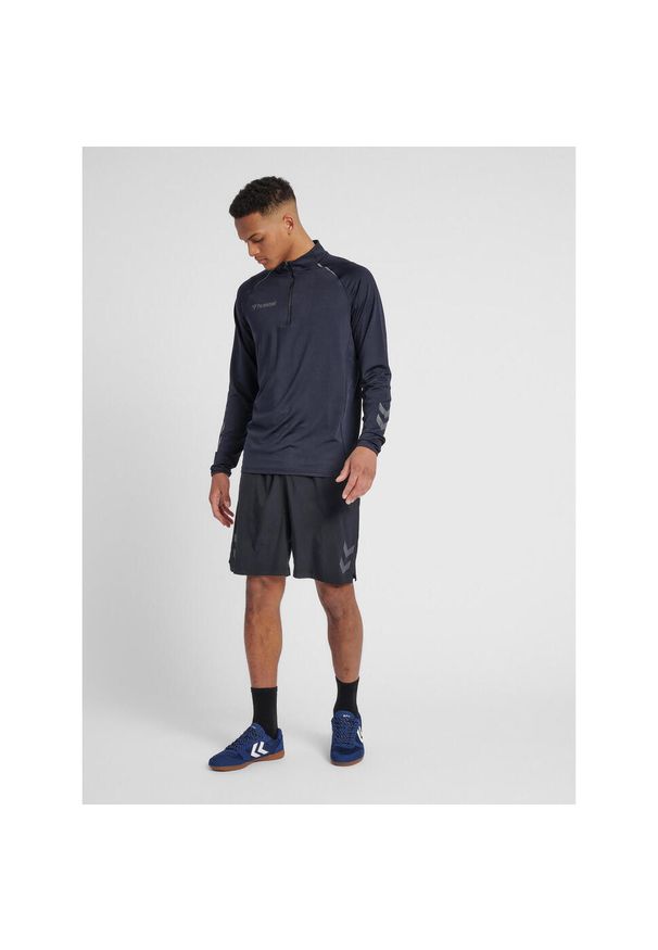 Bluza Hummel Half Zip hmlAUTHENTIC Pro. Kolor: brązowy, czarny, szary, wielokolorowy. Sezon: jesień, zima. Sport: fitness