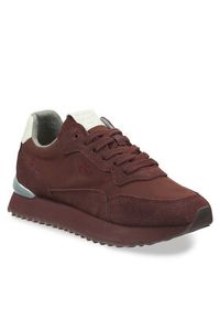 GANT - Gant Sneakersy Bevinda 29533695 Bordowy. Kolor: czerwony. Materiał: materiał #6