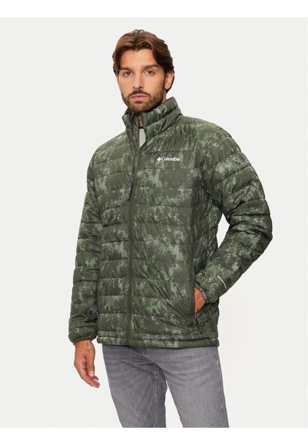 columbia - Columbia Kurtka przejściowa Powder Lite™ II 2098394 Zielony Active Fit. Kolor: zielony. Materiał: syntetyk