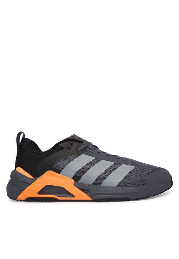 Adidas - adidas Buty na siłownię Dropset Control JQ1444 Szary. Kolor: szary. Materiał: materiał. Sport: fitness