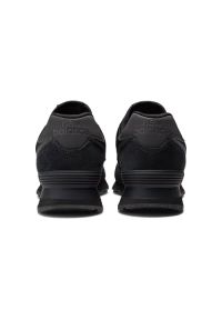 New Balance ML574EVE Sneakersy męskie czarne. Okazja: na co dzień, do pracy, na spacer. Kolor: czarny. Model: New Balance 574. Sport: turystyka piesza #2