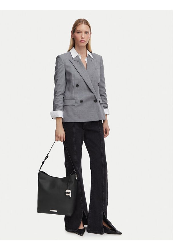 Karl Lagerfeld - KARL LAGERFELD Torebka B3W30123 Czarny. Kolor: czarny. Materiał: skórzane