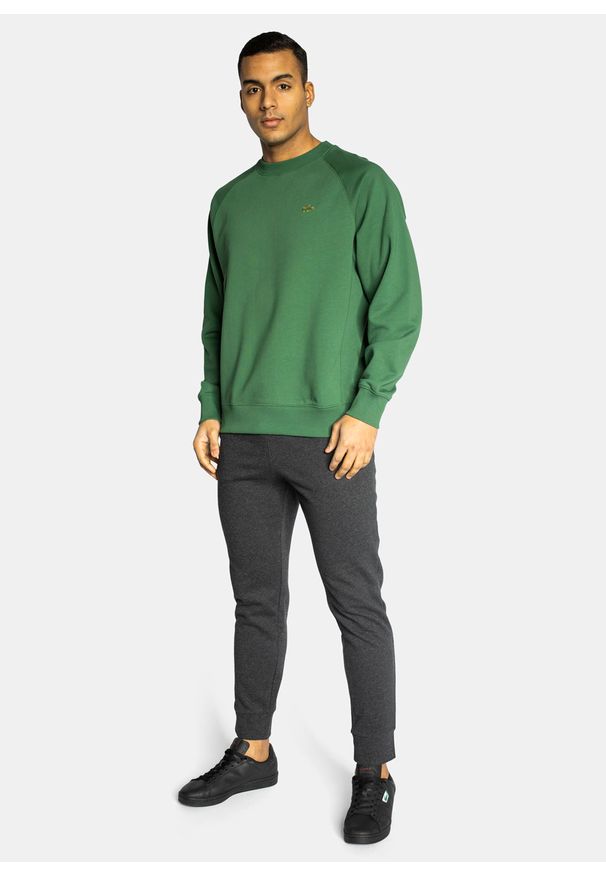 Spodnie męskie dresowe Szare Lacoste Regular Fit XH9507.EL6. Kolor: szary. Materiał: dresówka