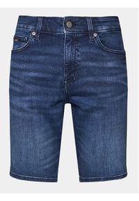 BOSS - Boss Szorty jeansowe Delaware BC-C 50513494 Niebieski Slim Fit. Kolor: niebieski. Materiał: bawełna