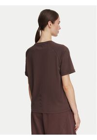 Kappa T-Shirt 34258QW Brązowy Regular Fit. Kolor: brązowy. Materiał: bawełna #4