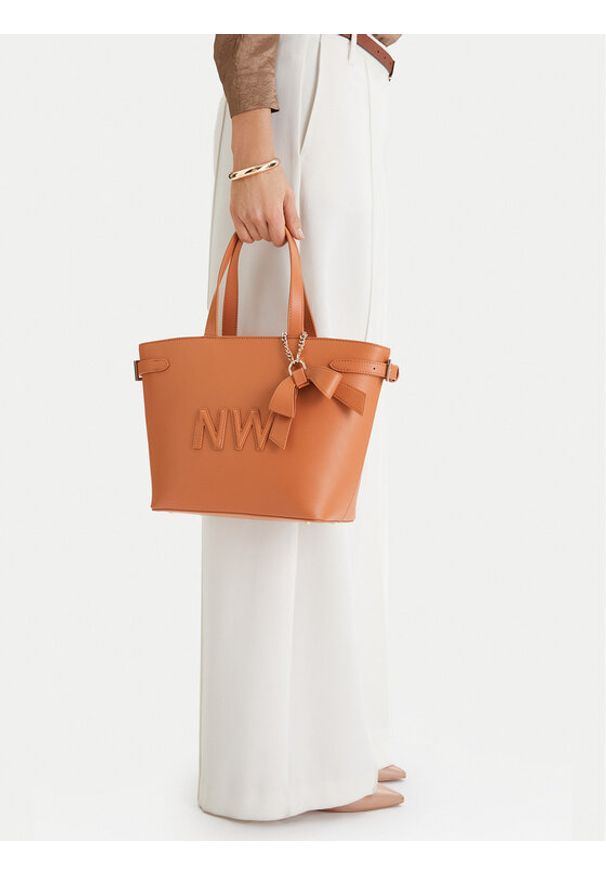 Nine West Torebka EO-Lira-LX20086b Brązowy. Kolor: brązowy