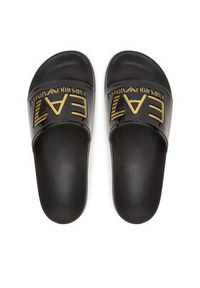 EA7 Emporio Armani Klapki 7X000108 AF15118 PC001 Czarny. Kolor: czarny. Materiał: syntetyk #6