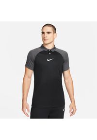 Koszulka treningowa męska Nike Drifit Academy Pro. Kolor: czarny. Długość rękawa: krótki rękaw. Długość: krótkie