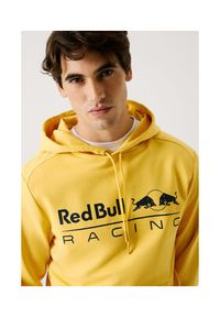 Pepe Jeans Bluza Red Bull Racing Team Logo RM580016 Żółty Regular Fit. Kolor: żółty. Materiał: bawełna #4