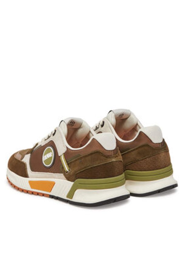 Colmar Sneakersy Dalton SS25/031 Zielony. Kolor: zielony. Materiał: zamsz, skóra