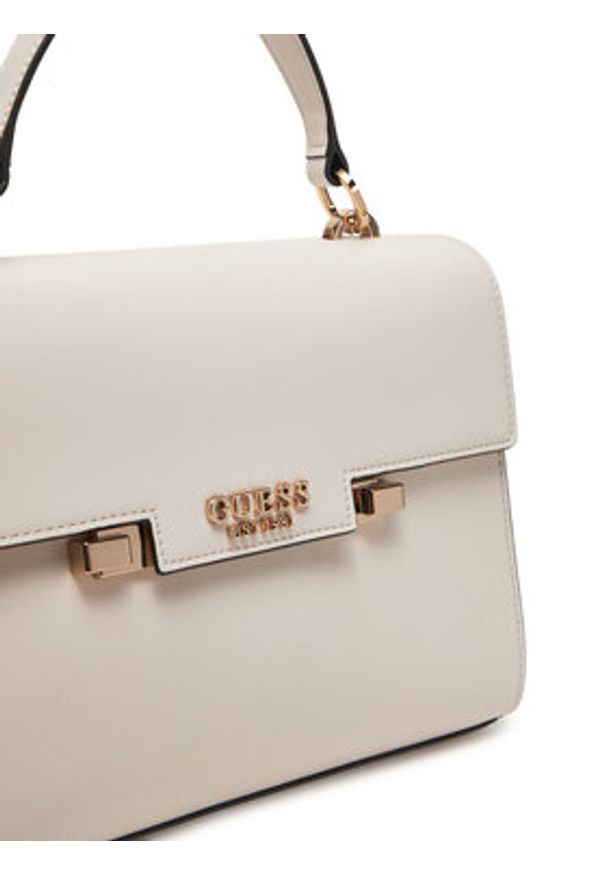 Guess Torebka HWEVG9 64120 Écru. Materiał: skórzane