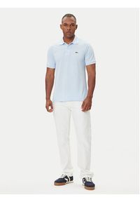 Lacoste Polo L1212 Niebieski Classic Fit. Typ kołnierza: polo. Kolor: niebieski. Materiał: bawełna #4