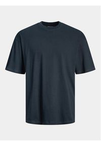 Jack & Jones - Jack&Jones T-Shirt Bradley 12249319 Granatowy Regular Fit. Kolor: niebieski. Materiał: bawełna #5
