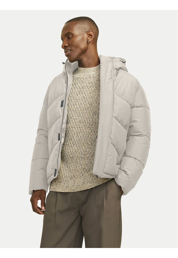 Jack & Jones - Jack&Jones Kurtka zimowa World 12259850 Beżowy Regular Fit. Kolor: beżowy. Materiał: syntetyk. Sezon: zima