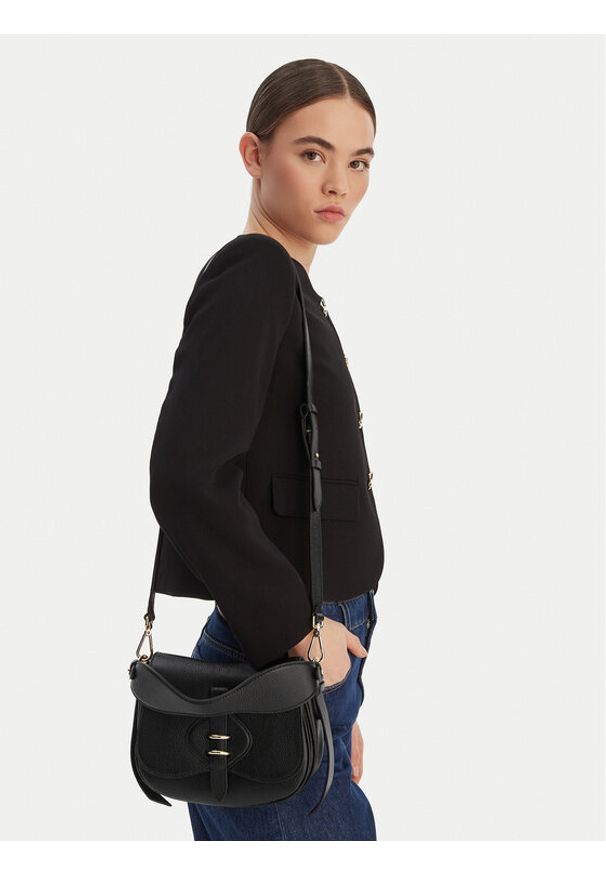 Coccinelle Torebka U7F Coccinellemavery E1 U7F 18 02 01 Czarny. Kolor: czarny. Materiał: skórzane