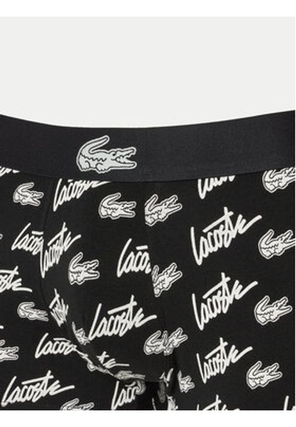 Lacoste Bokserki 5H4743 Czarny. Kolor: czarny. Materiał: bawełna