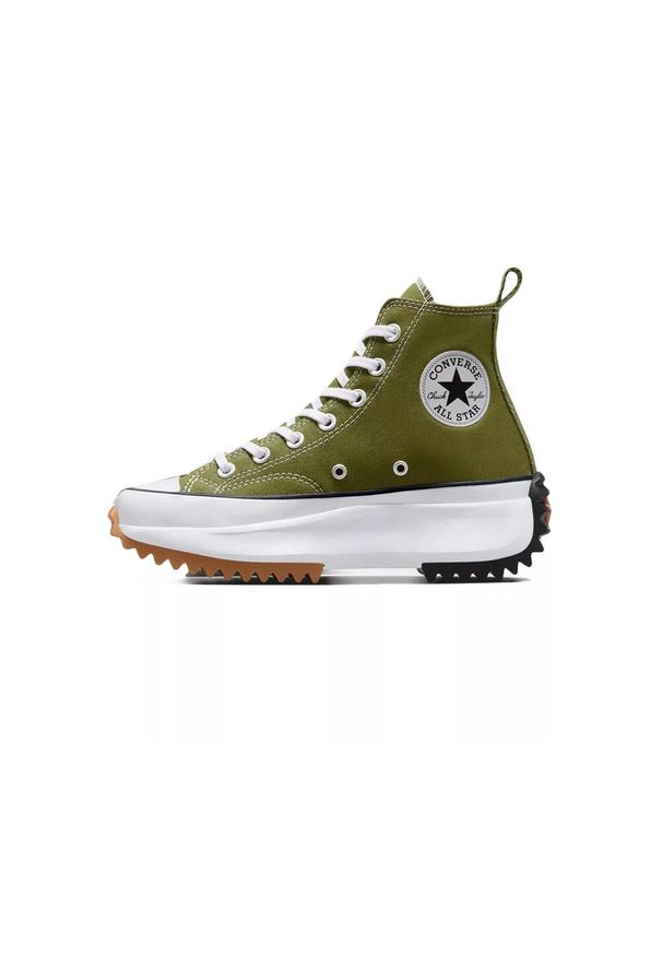 Buty Dorosły Converse Run Star Hike Hi Grassy zielony. Kolor: zielony. Sport: bieganie