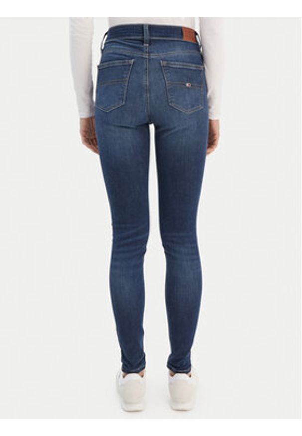 Tommy Jeans Jeansy Nora DW0DW19254 Niebieski Skinny Fit. Kolor: niebieski