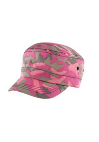 RESULT HEADWEAR - Czapka Urban Camo. Kolor: różowy