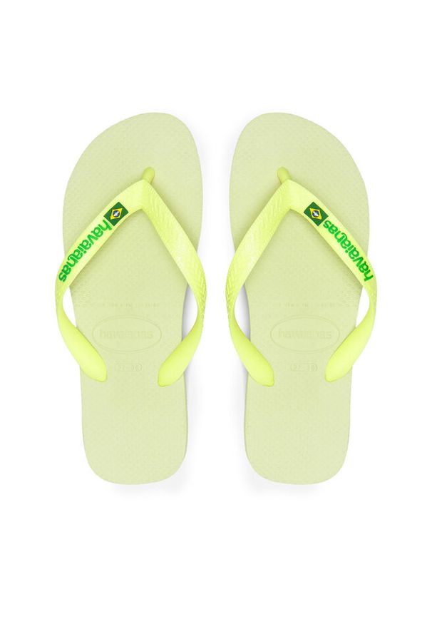 Japonki Havaianas. Kolor: zielony