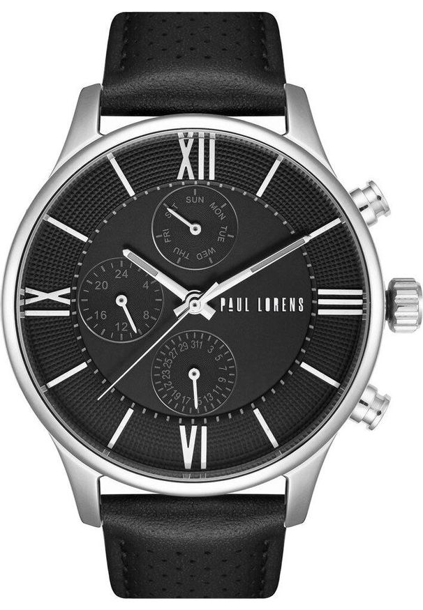 Paul Lorens ZEGAREK MĘSKI PAUL LORENS - PL11652A6-1A1 (zg355a) + BOX NoSize