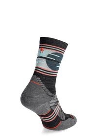 Skarpety damskie do biegania Smartwool Trail Run Targeted Cushion. Kolor: szary. Sport: bieganie