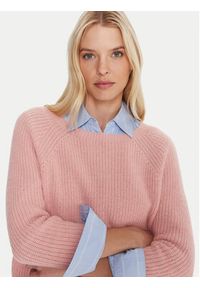 Weekend Max Mara Sweter Xeno 2525366102 Różowy Relaxed Fit. Kolor: różowy. Materiał: syntetyk