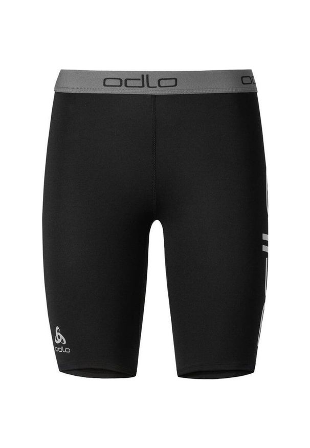 Damskie szorty Odlo Sliq - rozmiar S. Kolor: fioletowy. Materiał: poliester, materiał, elastan. Długość: krótkie