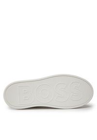 BOSS - Boss Sneakersy Ashlee Tenn 50504128 Beżowy. Kolor: beżowy. Materiał: skóra #3