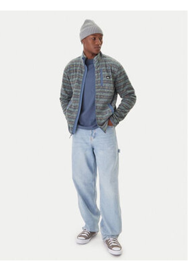 Quiksilver Polar EQYPF03071 Zielony Regular Fit. Kolor: zielony. Materiał: syntetyk