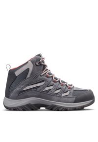 columbia - Columbia Trekkingi Crestwood Mid Waterproof 2099861 Szary. Kolor: szary. Materiał: materiał #1