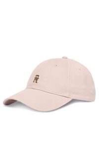 TOMMY HILFIGER - Czapka z daszkiem Tommy Hilfiger. Kolor: różowy #1